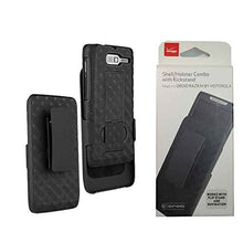 Load image into Gallery viewer, Shell Belt Clip Holster Combo Case and Kick Stand for VZW Motorola Droid Razr M M XT907 Razr M XT 907
