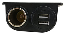 Load image into Gallery viewer, Custom Accessories 12V Dual USB Under Dash Mount
