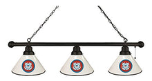 Load image into Gallery viewer, U.S. Coast Guard 3 Shade Billiard Light with Black Fixture by Holland Bar Stool
