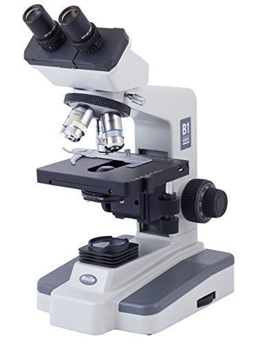 Motic 1100100500111 B1 Series Student Grade B1-220A Binocular Upright Compound Microscope