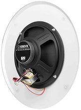 Load image into Gallery viewer, OSD Audio 8&quot; Commercial 70V Ceiling Speaker w/Front Volume Control Knob Single White C1090
