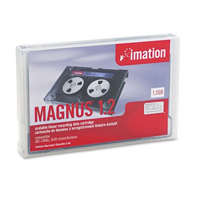 imation 46165 - 1/4 SLR3 Cartridge, 950ft, 1.2GB Native/2.4GB Compressed Capacity-IMN46165