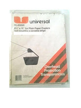 Load image into Gallery viewer, Universal 06-65020 Overhead Transparancies 8 1/2&quot; x 11&quot; For Plain Copiers Sold in Units of 3 Sheets
