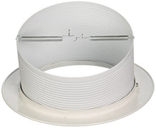 Load image into Gallery viewer, Nicor Lighting 6 In. White Recessed Slope Trim With Baffle (17711)
