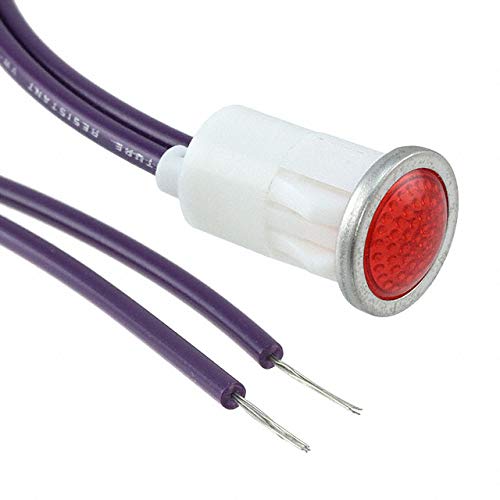 CHICAGO MINIATURE LIGHTING 1090D1-28V LAMP, INDICATOR, INCAND, 16MM, RED (1 piece)