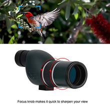 Load image into Gallery viewer, Acouto 50mm 12-36X Zoom Monocular Telescope,High Powered Monoculars Scope Mini Tripod and Storage Bag for Bird Watching, Hunting,Wildlife(Straight)
