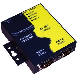 Brainboxes Es-257 Ethernet To Serial Device Server - 1 X Rj-45 10/100b
