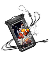 YOSH Waterproof Phone Case Universal Waterproof Phone Pouch IPX8 Dry Bag Compatible for iPhone 12 11 SE X 8 7 6 Galaxy S20 Pixel up to 6.8