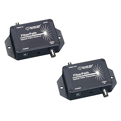 Black Box AC444A Box FiberPath Video Console/Extender - 1 x 1 - NTSC - 2.4km