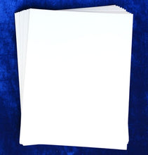 Load image into Gallery viewer, Pack of 25 sets of 8x10 WHITE Picture Mats Mattes Matting for 5x7 Photo + Backing + Bags
