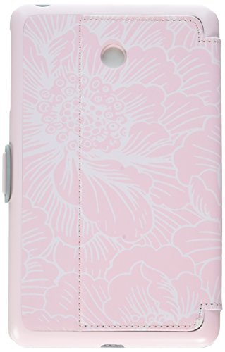 Speck Stylefolio Vegan Leather Case Cover Folio Stand for Verizon Ellipsis 8 - Fresh Floral Pink - in Retail Package