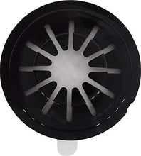 Load image into Gallery viewer, 5000 Black Adhesive Backed Spider CD / DVD Hubs (Rosettes) - #CDNRSPBK - For Gluing into a Double or Triple Chubby CD Jewel Box To Increase Capacity! (Also Called Hubcaps or Caps)
