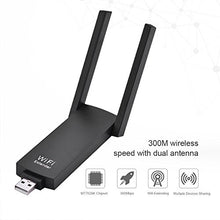 Load image into Gallery viewer, Portable 300M Dual Antenna USB WiFi Signal Range Extender Wireless Router Repeater Amplifier
