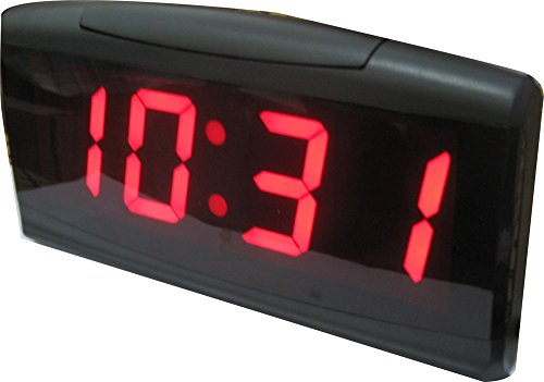 AZOOU Desk LED Alarm Clock Display Date Temperature and Time with Button Control