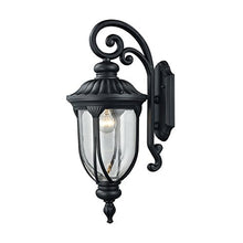 Load image into Gallery viewer, Elk Lighting 87101/1 Wall-sconces, 9W x 12D x 23H, Black
