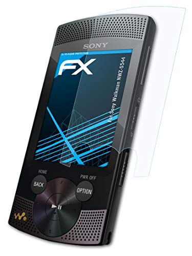 atFoliX Screen Protection Film Compatible with Sony Walkman NWZ-S544 Screen Protector, Ultra-Clear FX Protective Film (3X)