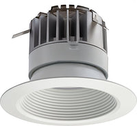 Lithonia Lighting 4BPMW LED 27K 90CRI M6 4 inch White LED Recessed Baffle Module, 2700K