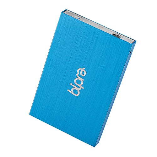 BIPRA 60GB 60 GB USB 3.0 2.5 inch FAT32 Portable External Hard Drive - Blue