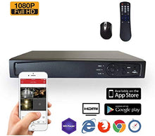 Load image into Gallery viewer, SVD, 16-Channel Professional Security System DVR, HD-TVI 1080P H.264 True-HD, 1TB Hard Drive, Playback, Motion Detection, Internet &amp; Smart Phone Accessible, Smart Recording
