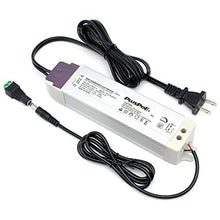 Load image into Gallery viewer, PLUSPOE 12V 30W Power Supply Driver TRIAC Dimmable Transformer for LED Flexible Strip Light (Works with Standard Wall AC Dimmers)
