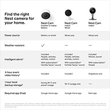 Load image into Gallery viewer, Google Nest Cam Indoor 3 Pack - Wired Indoor Camera for Home Security - Control with Your Phone and Get Mobile Alerts - Surveillance Camera with 24/7 Live Video and Night Vision
