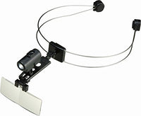 Vixen Optics Worn Magnifier Head Set Binocular Magnifier, Clear (4446)