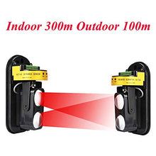 Load image into Gallery viewer, Dahszhi Dual Laser Detector Alarm Beam Sensor Indoor 300m Outdoor 60m Infrared Detector 6.7&quot;x3.1&quot;
