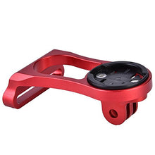 Load image into Gallery viewer, VGEBY Bicycle Computer Mount, Aluminium Alloy Extension Mount Holder Out Front Bike Mount Handlebar Stem Computer Mount (Red) Bicycle and Spare Supplies
