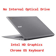 Load image into Gallery viewer, Acer 14in High Performance Aluminum FHD IPS Display Chromebook~Celeron N3160 Quad-Core Processor Up to 2.24Ghz~4GB RAM~32GB SSD~HDMI~WiFi~Bluetooth~HD Cam~Chrome OS(Renewed) (Grey)
