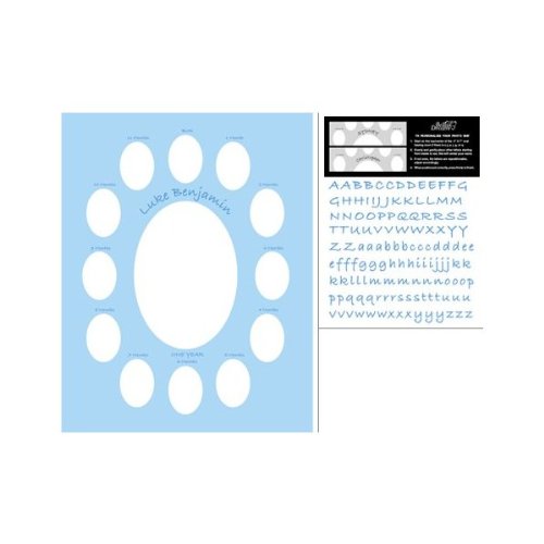 Baby Blue Scrap-a-mat Photo Mat 11 X 14