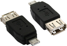 Load image into Gallery viewer, Inline Micro-USB Adapter - Micro-A Stecker an USB A Buchse
