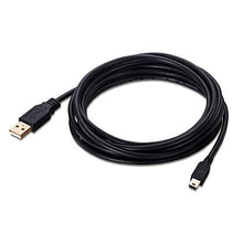 Load image into Gallery viewer, Mini USB Cable 20 ft,Ruaeoda USB 2.0 Type A to Mini 5 Pin B Cable Male Cord Compatible with GoPro Hero 3+, PS3 Controller, Cell Phones, MP3 Players, Dash Cam, Digital Camera, SatNav etc
