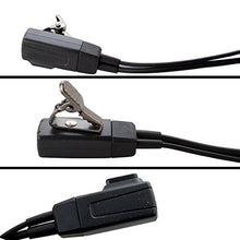 Load image into Gallery viewer, HQRP 2-Pin Headset with Earpiece &amp; Microphone for Motorola CLS-1110, CLS-1410, CLS-1413, CLS-1450, CLS-1450C, CLS-1450CB, VL-50 UV Meter
