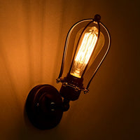 MASO HOME, Simple 2 Head Light Bulbs, Vintage Retro Industrial Village Wall Lamp, Metal Wall Sconce Light Fixture, Aisle Wall Lamp (1 Pack)