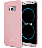 Goospery Pearl Jelly for Samsung Galaxy S8 Plus Case (2017) Slim Thin Rubber Case (Pink) S8P-JEL-PNK