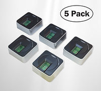5 Pack Futronic FS88H FIPS201/PIV USB 2.0 Fingerprint Scanners