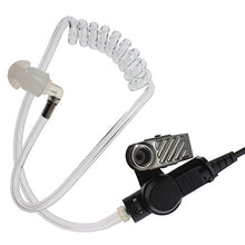 Load image into Gallery viewer, AOER Acoustic Tube Earpiece Headset Mic for Motorola XPR6500 XPR6550 XPR6580 APX7000 APX6000 Radio Security Door Supervisor Acoustic Tube Earpiece Headset Mic for Motorola DP3400, DP3401 Radio
