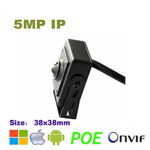 Load image into Gallery viewer, NK view Indoor 5MP Mini Cube Hidden Security IP Camera,ATM Camera,5MP 1920P (2592X1944),3.7mm Pinhole Lens, P2P,Free App View

