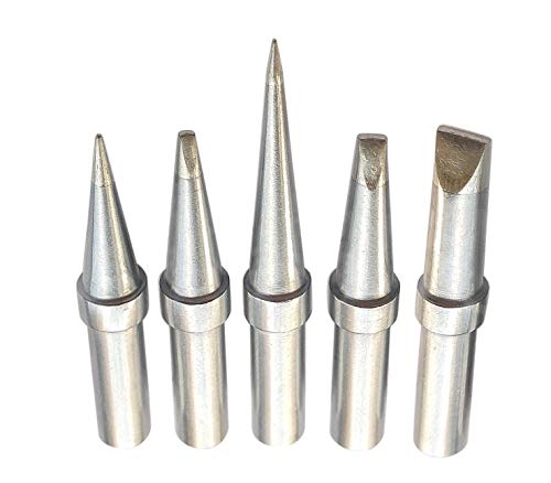 Quality ShineNow ET Replacement Soldering Iron Tips for Weller WES51 WESD51 WE1010NA PES51 (5PCS Tip Set)
