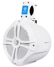 Load image into Gallery viewer, (2) Pairs Rockville RWB80W 8&quot; White 600w Marine/Boat Wakeboard Tower Speakers
