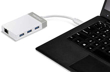 Load image into Gallery viewer, TRENDnet USB-C to Gigabit Adapter Hub, 12.7 cm (5&quot;) for Windows, Mac OS, MacBook and Surface Pro, TUC-ETGH3
