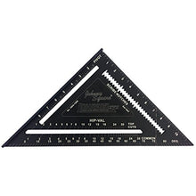 Load image into Gallery viewer, Johnson Level &amp; Tool 12? Johnny Square, Professional Easy-Read Aluminum Rafter Square w/out Manual

