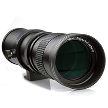 Load image into Gallery viewer, Lightdow 420-800mm F/8.3-16 Super Telephoto Manual Zoom Lens + T-Mount for Sony A99II, A99, A900, A850, A77 II, A77, A65, A58, A57, A55, A37, A35, A33, A700, A580, A560, A550 etc
