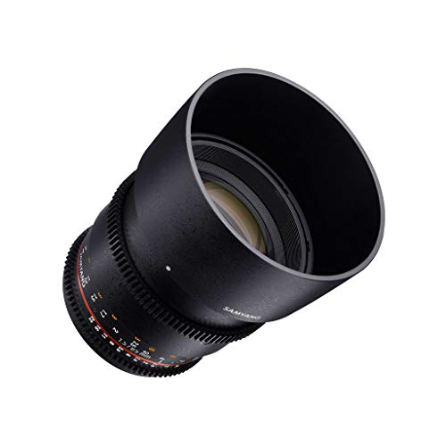 Samyang 85 mm T1.5 VDSLR II Manual Focus Video Lens for Micro Four Thirds Camera