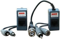 Evertech 10 Pairs (20 Pcs) Video Audio Power Balun Transceiver BNC to Cat5/6 UTP Cable CCTV