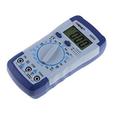 Load image into Gallery viewer, UEETEK A830L Digital Multimeter Auto-Ranging Electronic Measuring Instrument Pocket Portable Meter Equipment Industrial LCD Digital Multimeter DC AC Voltage Diode Freguency Multitester(Blue White)
