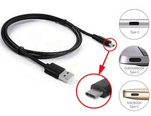 Load image into Gallery viewer, High Speed Black 3ft USB 3.1 Cable Charging Cord Power Data Sync Wire Reversible Connector for AT&amp;T Microsoft Lumia 950 Windows 10 Smartphone
