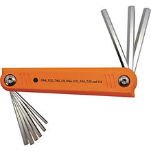 Load image into Gallery viewer, Dynamic Tools D043207 SAE Folding Hex Key Set (9 Piece), 5/64&quot; to 1/4&quot;
