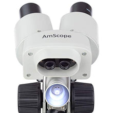 Load image into Gallery viewer, AmScope Kids SE100-ZZ-LED 20X-50X Cordless Student Stereo Microscope + LED Light
