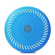 Load image into Gallery viewer, Flying Disc Bluetooth Speaker,Wireless Waterproof Speakers with LED Light Flying Saucer Design Magnetic Suction Charging Fly Disc for Camping Swimming Fitness Kids and Pets Toys (Blue-Big)
